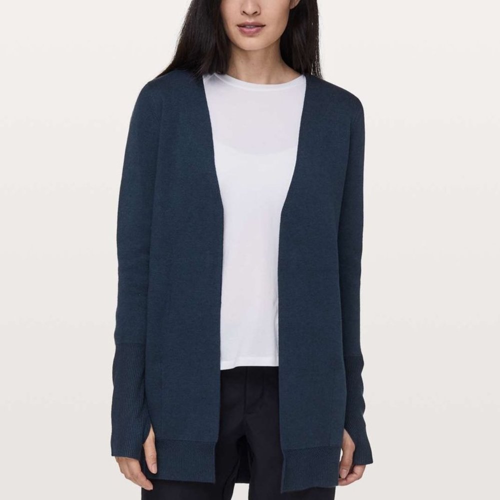 lululemon city street cardigan